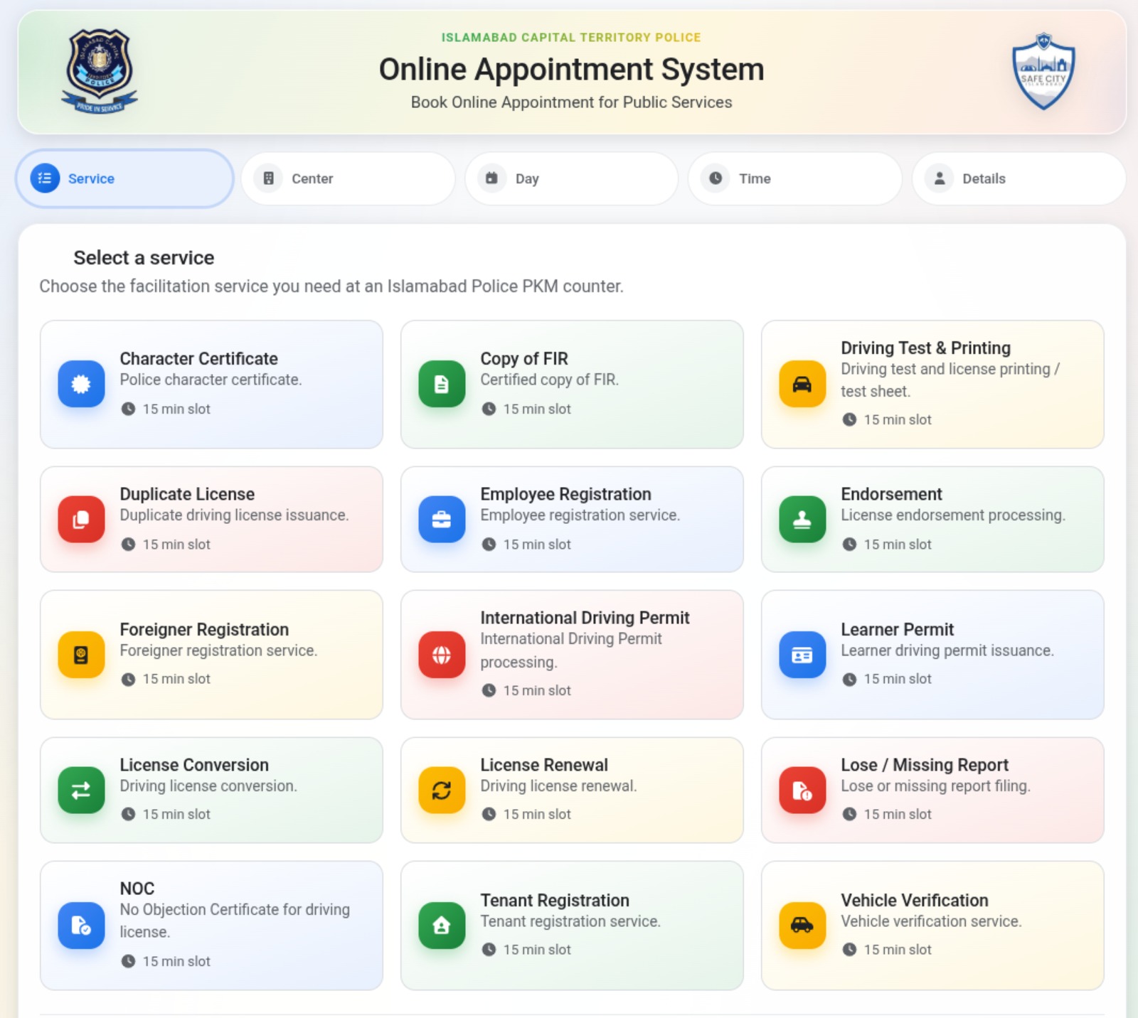 Online Appointment System