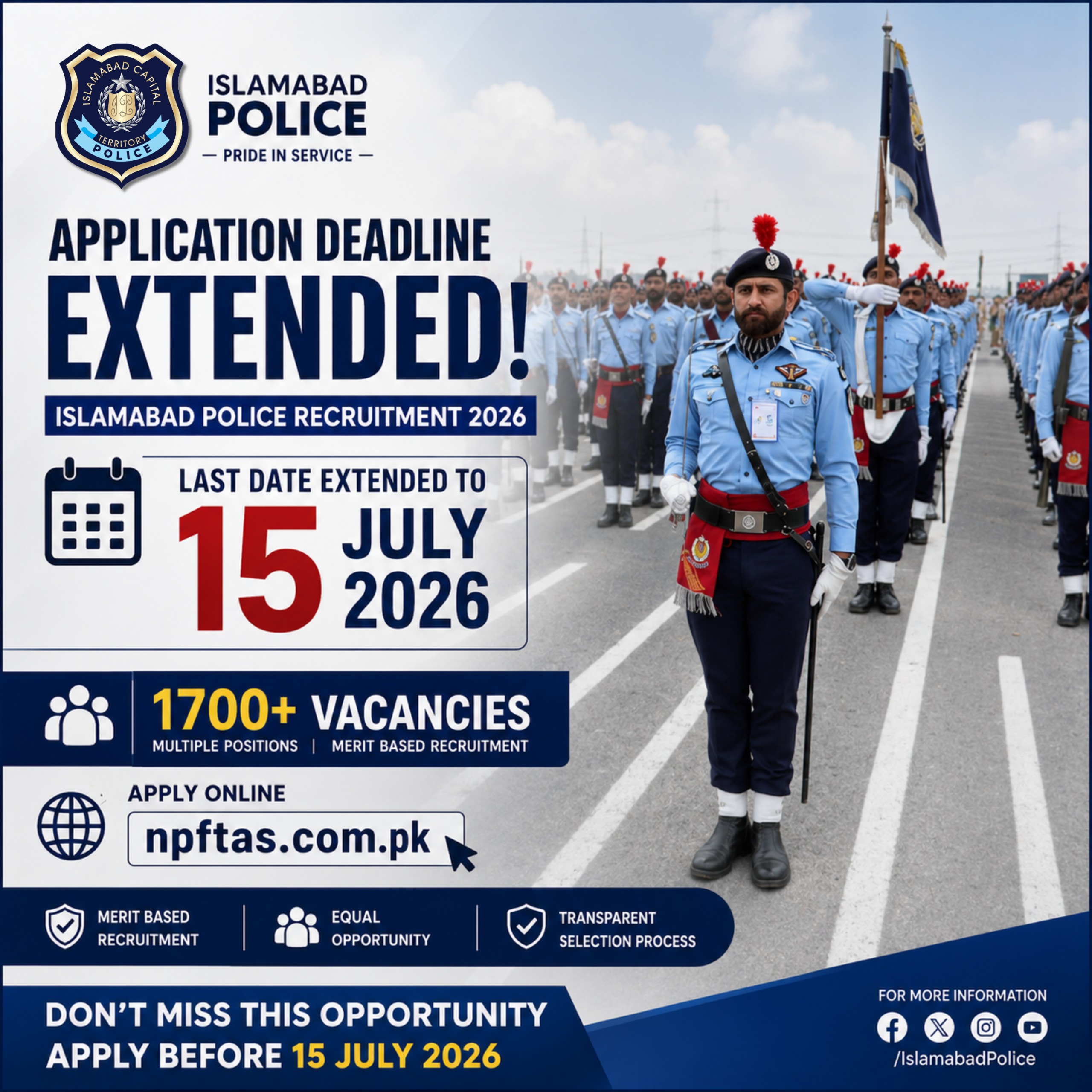 ICT Police announcement