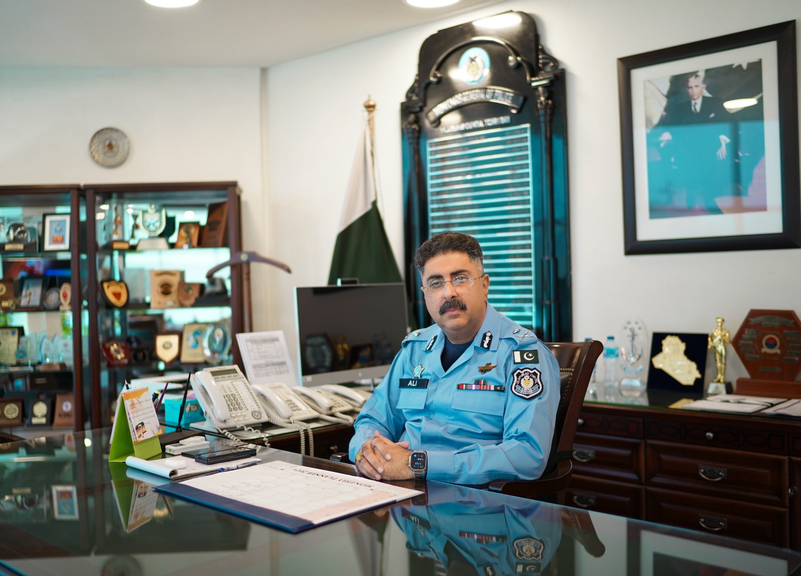 IGP Islamabad Syed Ali Nasir Rizvi Extends Independence Day Greetings to Citizens, Urges Responsible Celebrations
