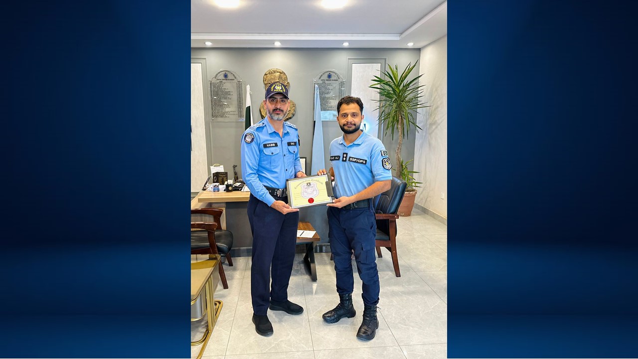 SSP Operations Islamabad Commends Officers for Outstanding Performance