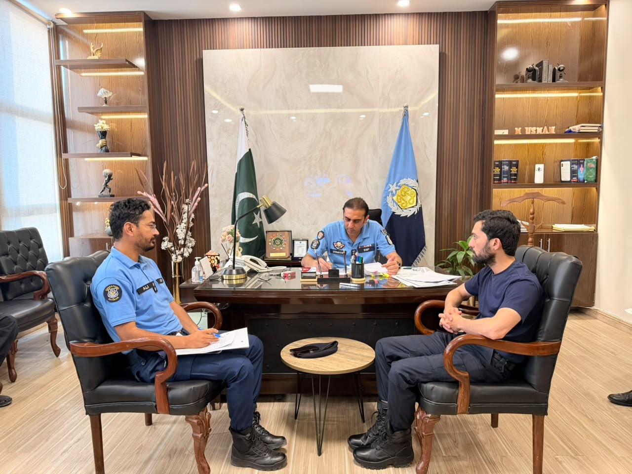 SSP Investigation holds meeting with HIU and SSIOU officers