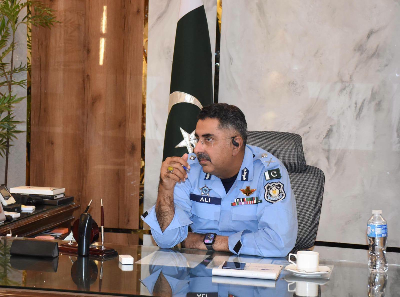 IGP Islamabad directs officers to strengthen investigations, ensure timely justice, and enhance public service