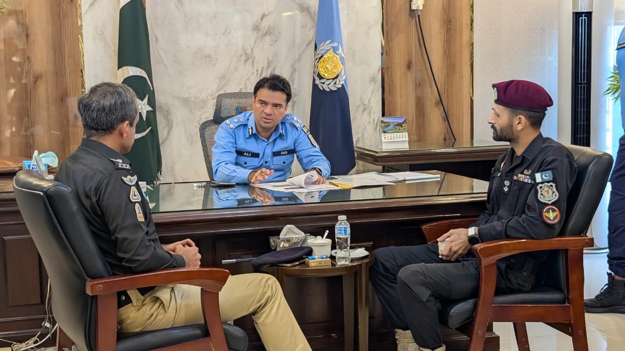 DIG Islamabad Visits CTD Headquarters; Reviews Counter-Terrorism Measures, Operations and Security Arrangements