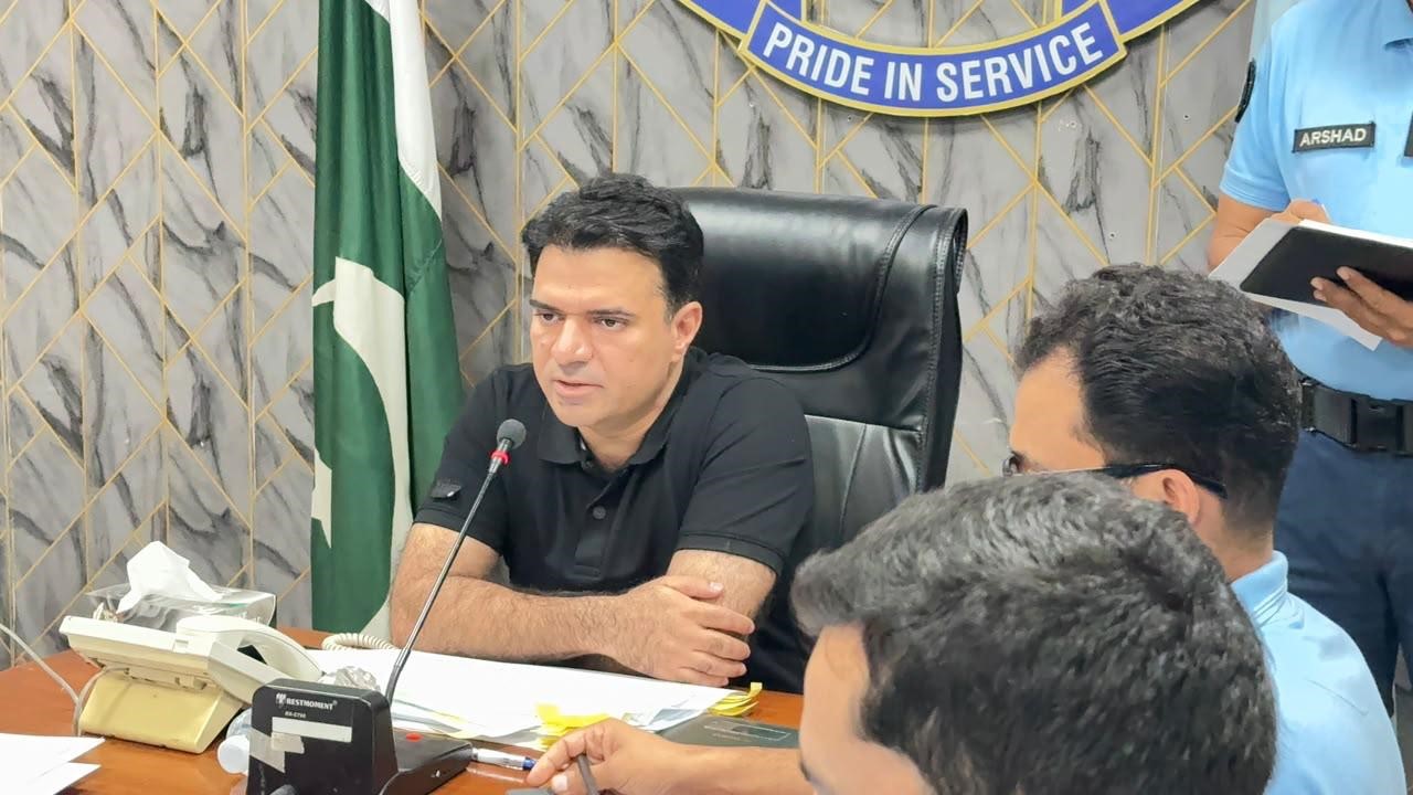 DIG Islamabad Ali Waseem Reviews Crime Prevention and Police Performance