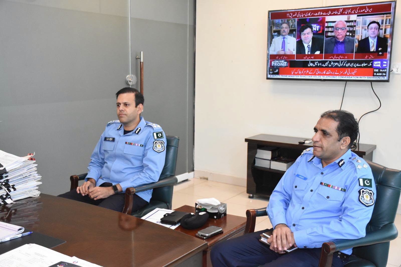 IGP Islamabad Reviews Police Operations, Workforce, Logistics, Safe City and Institutional Capacity