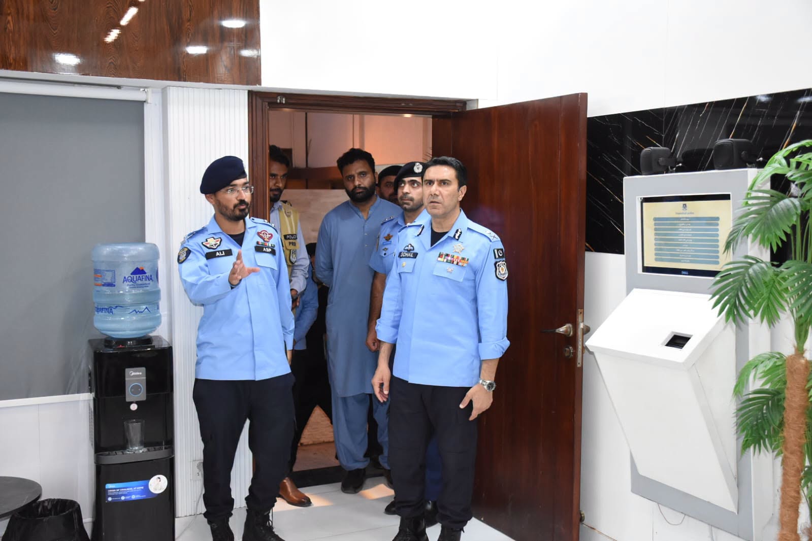 IGP Islamabad Visits Aabpara Police Station; Reviews Development Work and Public Services