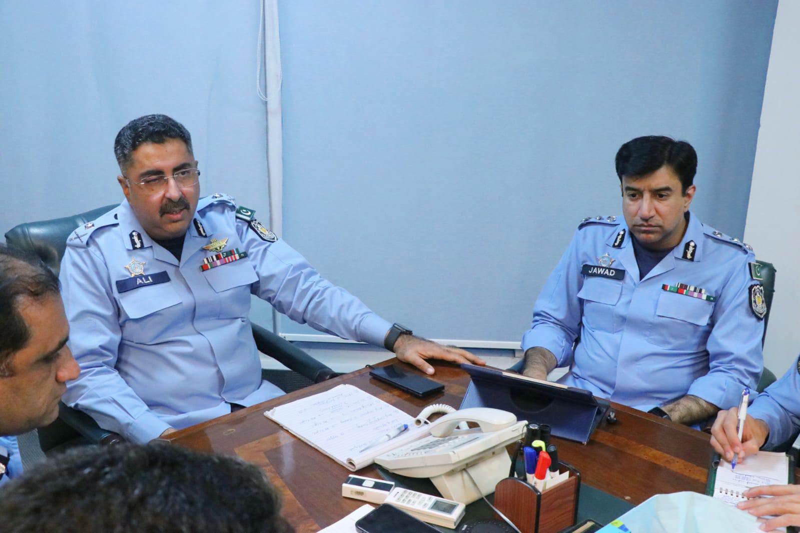 IGP Islamabad reviews law and order, operational strategy, security arrangements, and Safe City operations