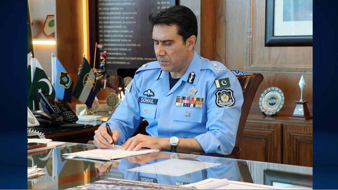 IGP Islamabad Reviews Recruitment, Development Projects, Law and Order, and Crime Prevention