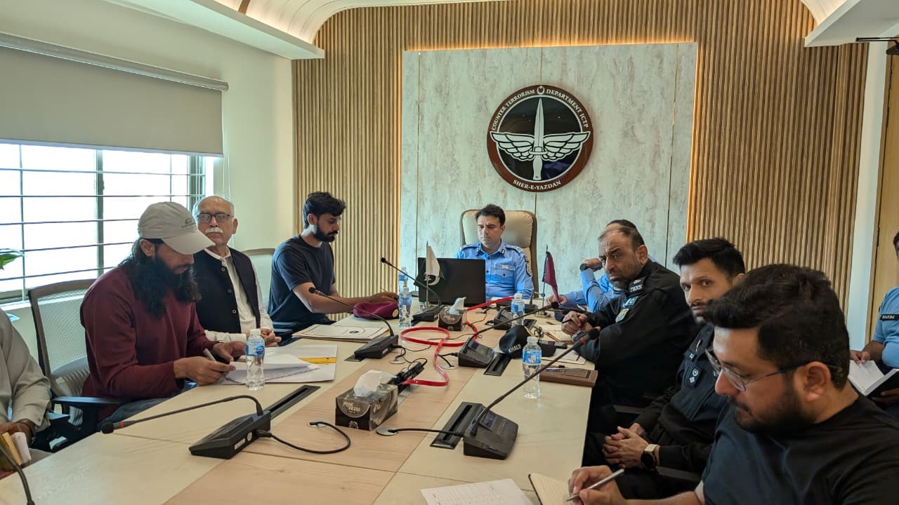 DIG Islamabad Reviews CTD Performance, Directs Stronger Counter-Terrorism Measures and Intelligence-Based Operations