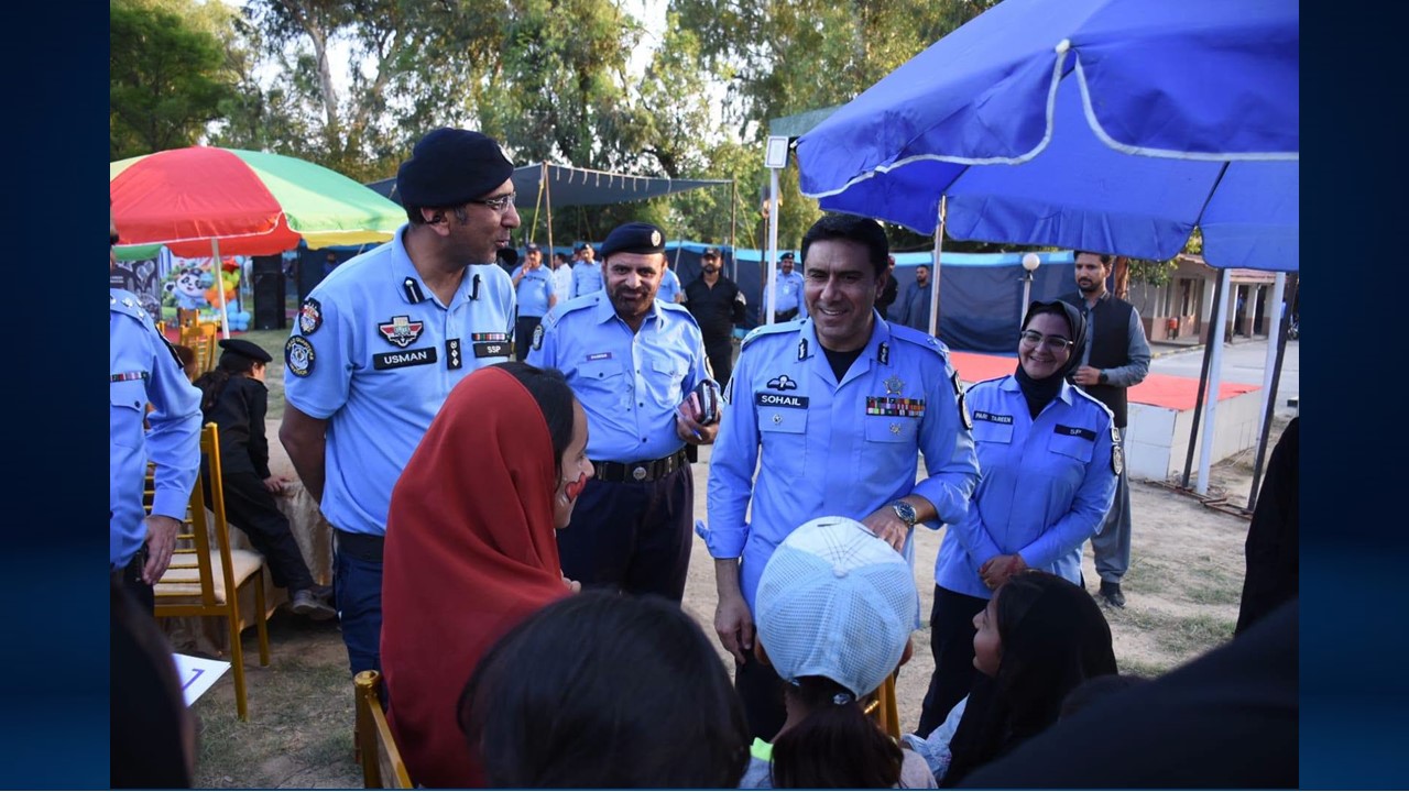 Fun Gala Organized for Children of Islamabad Police Martyrs; IGP Joins Celebrations