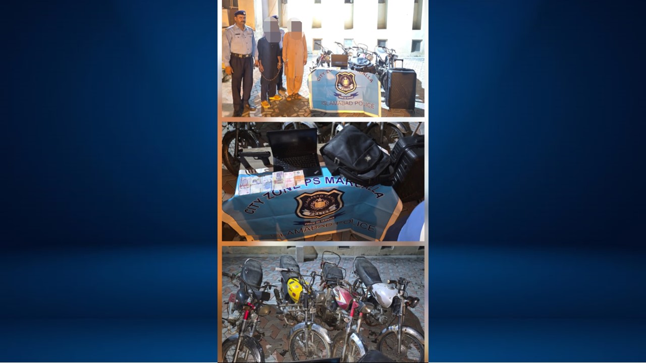 Two wanted members of theft gang arrested; four stolen motorcycles recovered