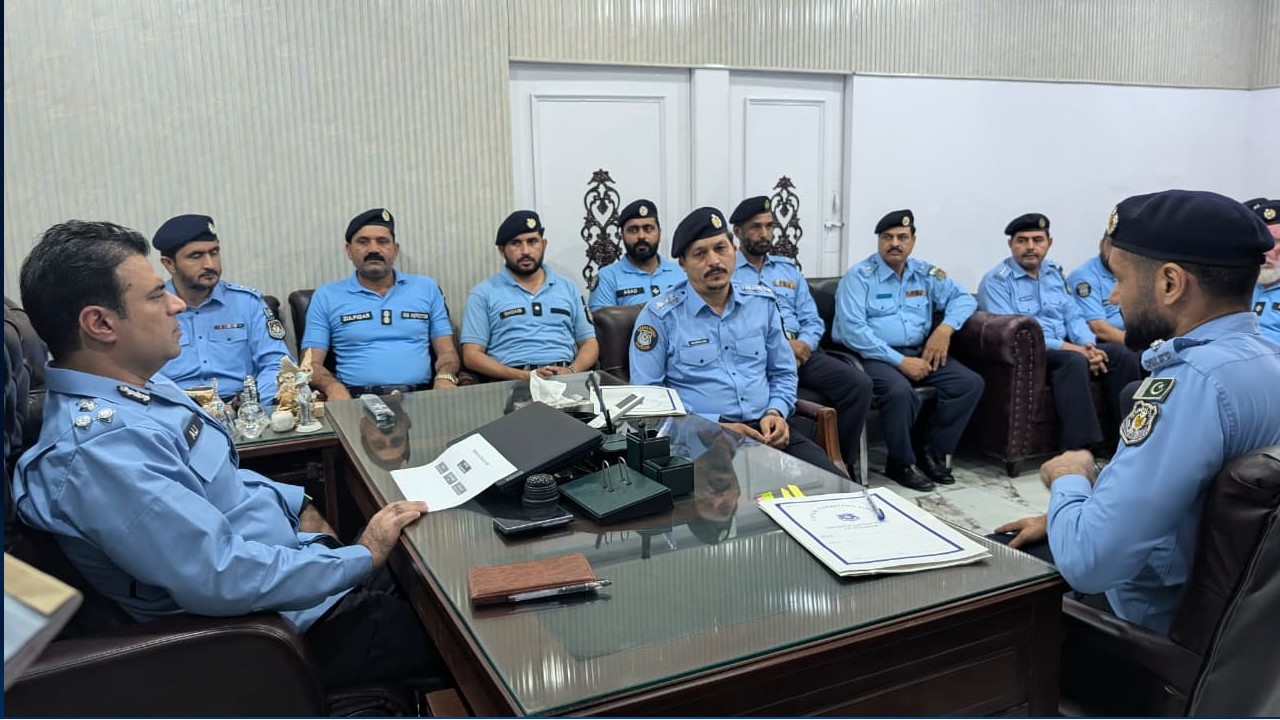 DIG Islamabad Visits CTD, CIA; Directs Effective Strategy and Stronger Crackdown on Criminal Gangs