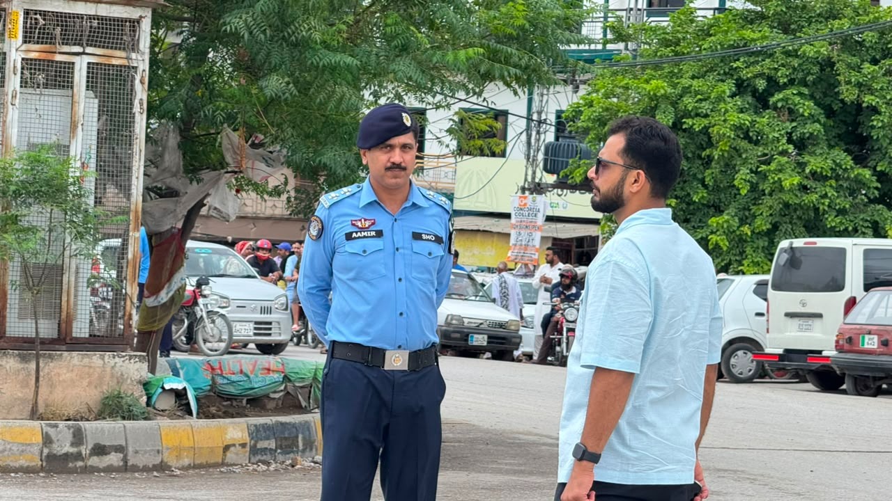 SSP Operations Islamabad visits various duty points; review security measures
