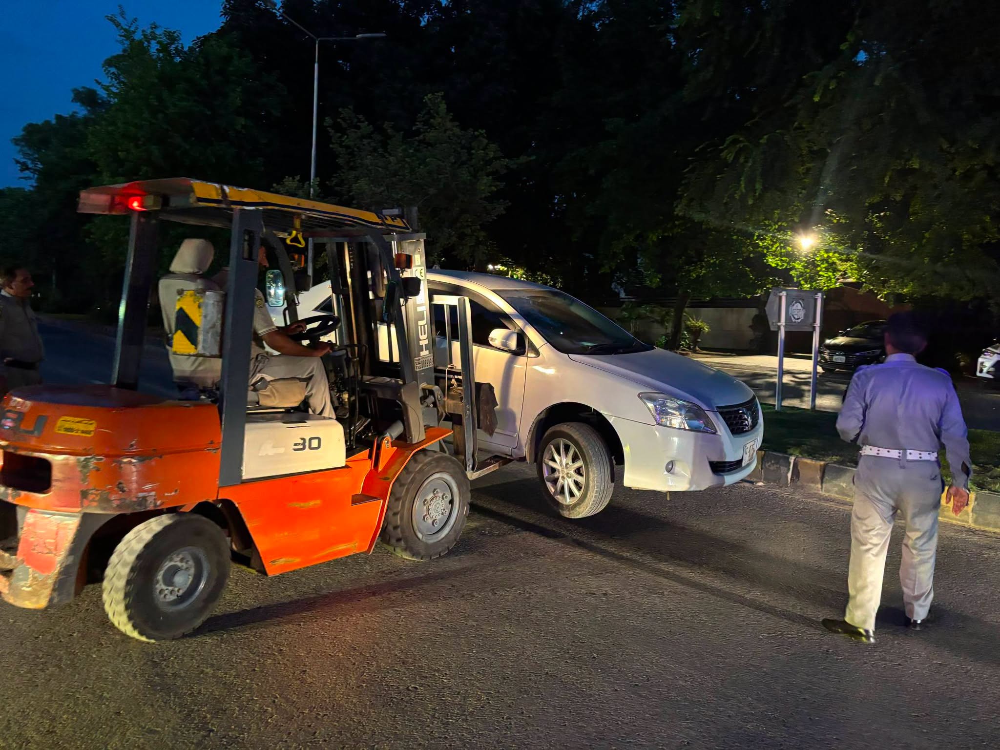 ITP continue crackdown against illegal parking across the city