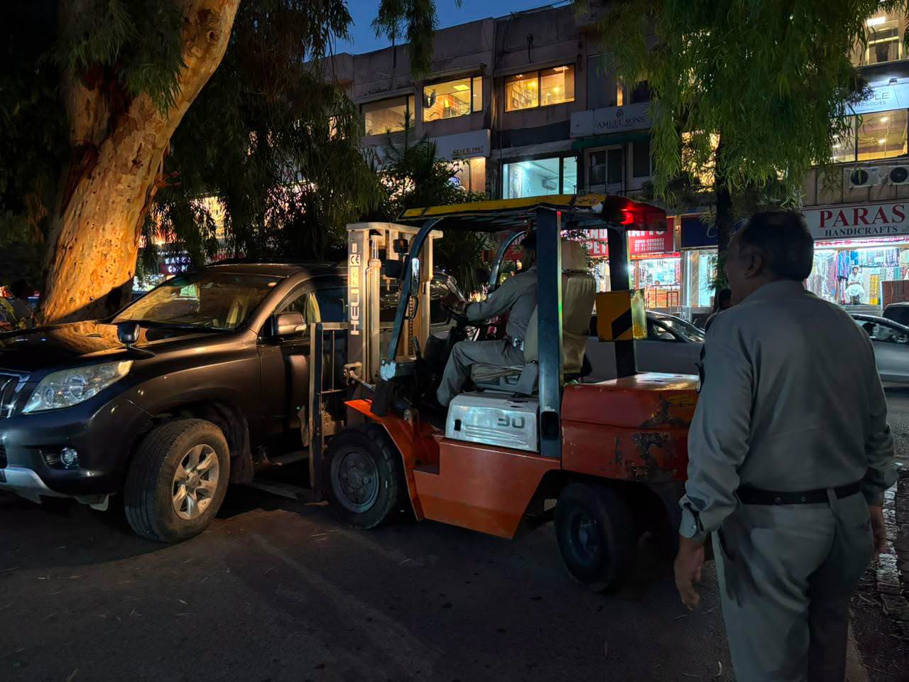 ITP continue crackdown against illegal parking across the city