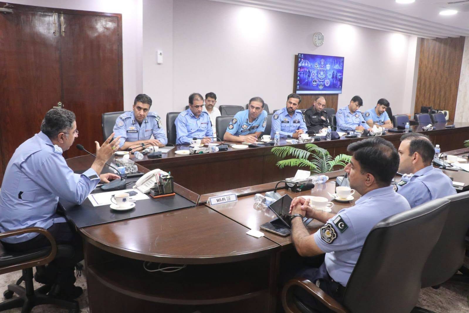IGP Islamabad reviews measures to strengthen modern technology, Safe City, and surveillance systems