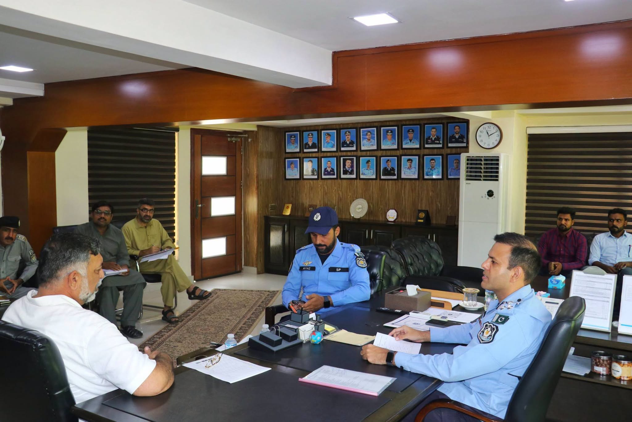 DIG Security reviews Islamabad Police recruitment process