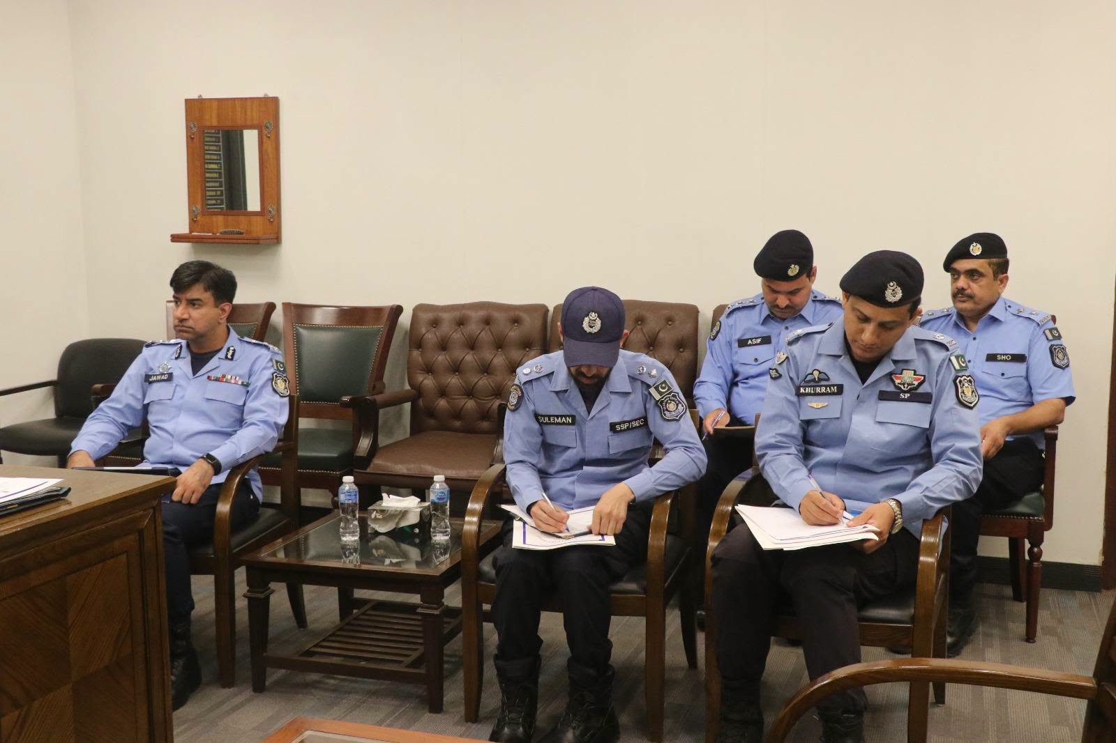 IGP Islamabad Reviews Crime Prevention, Case Investigations, and Overall Policing