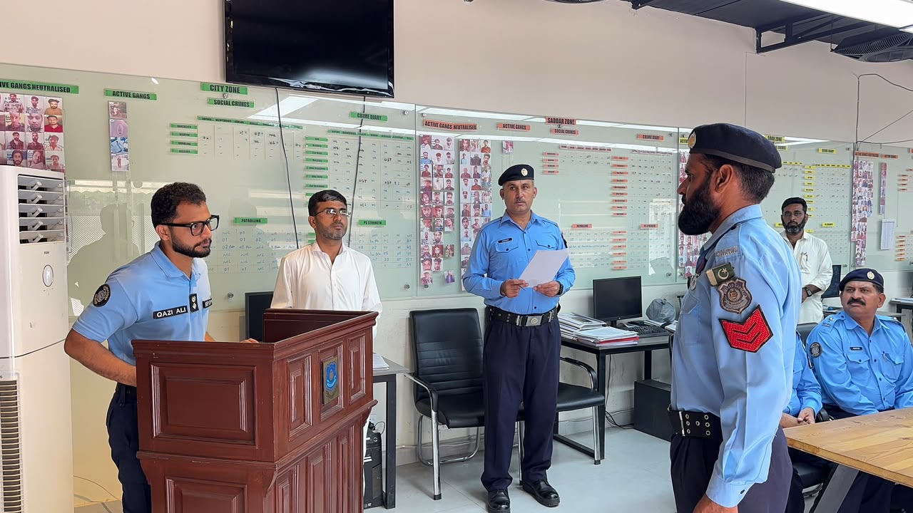SSP Operations Islamabad listens to officers grievances, orders immediate action