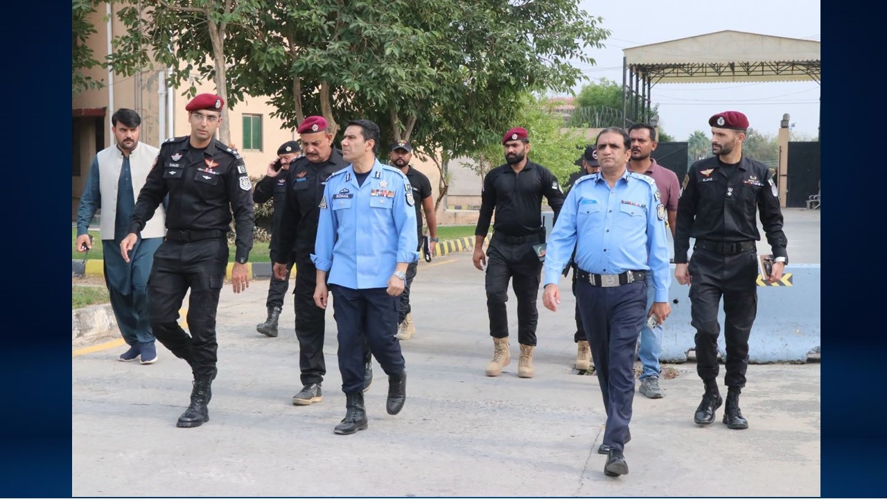IGP Islamabad Visits CTD Headquarters and Model Prison; Reviews Counter-Terrorism Measures and Construction Work