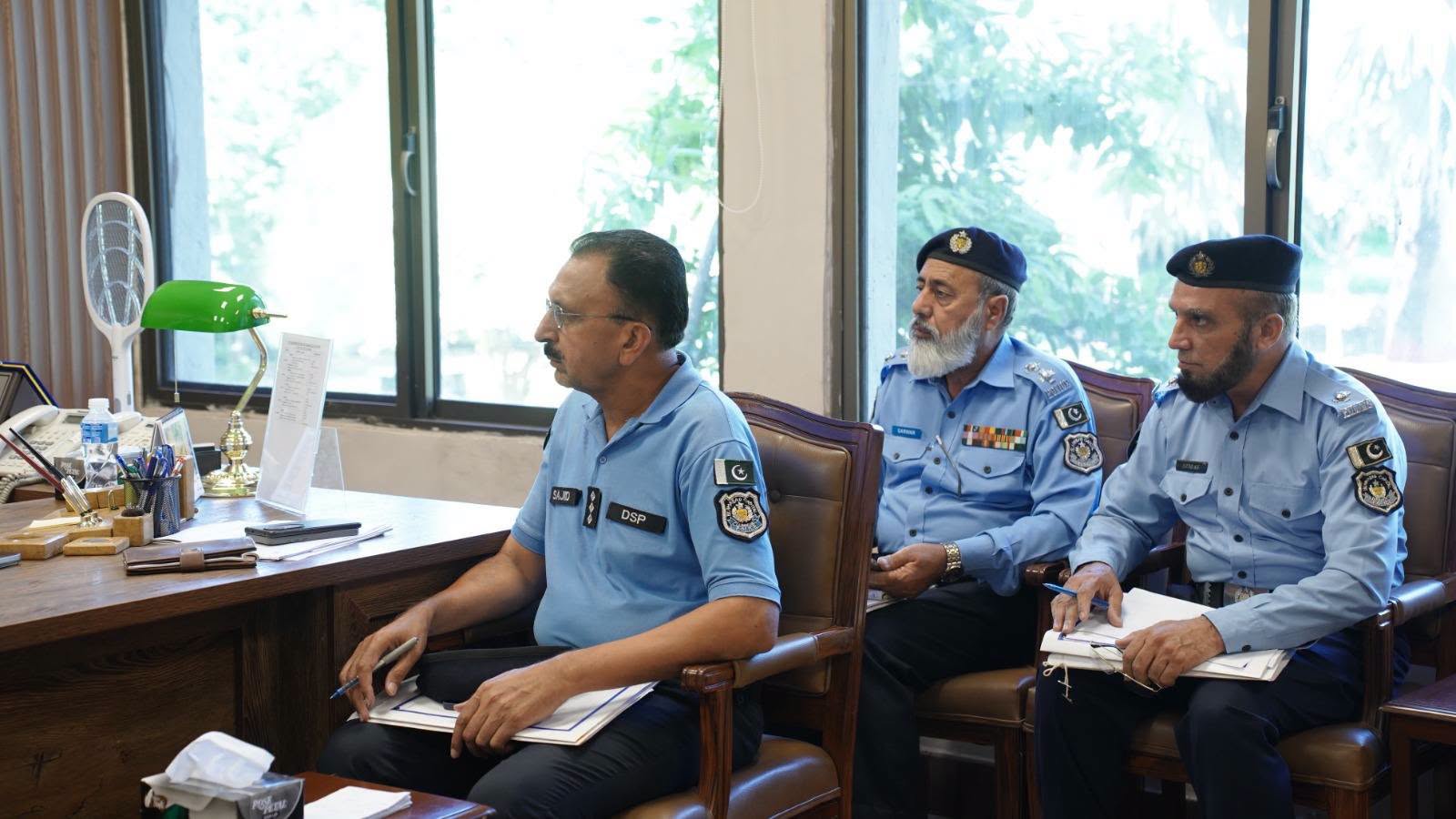 AIG Logistics Usman Tariq Butt Reviews Administrative Affairs and Logistical Support for Islamabad Police