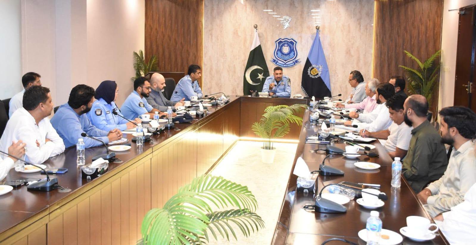 IGP Islamabad reviews upgradation and development projects of special initiative police stations