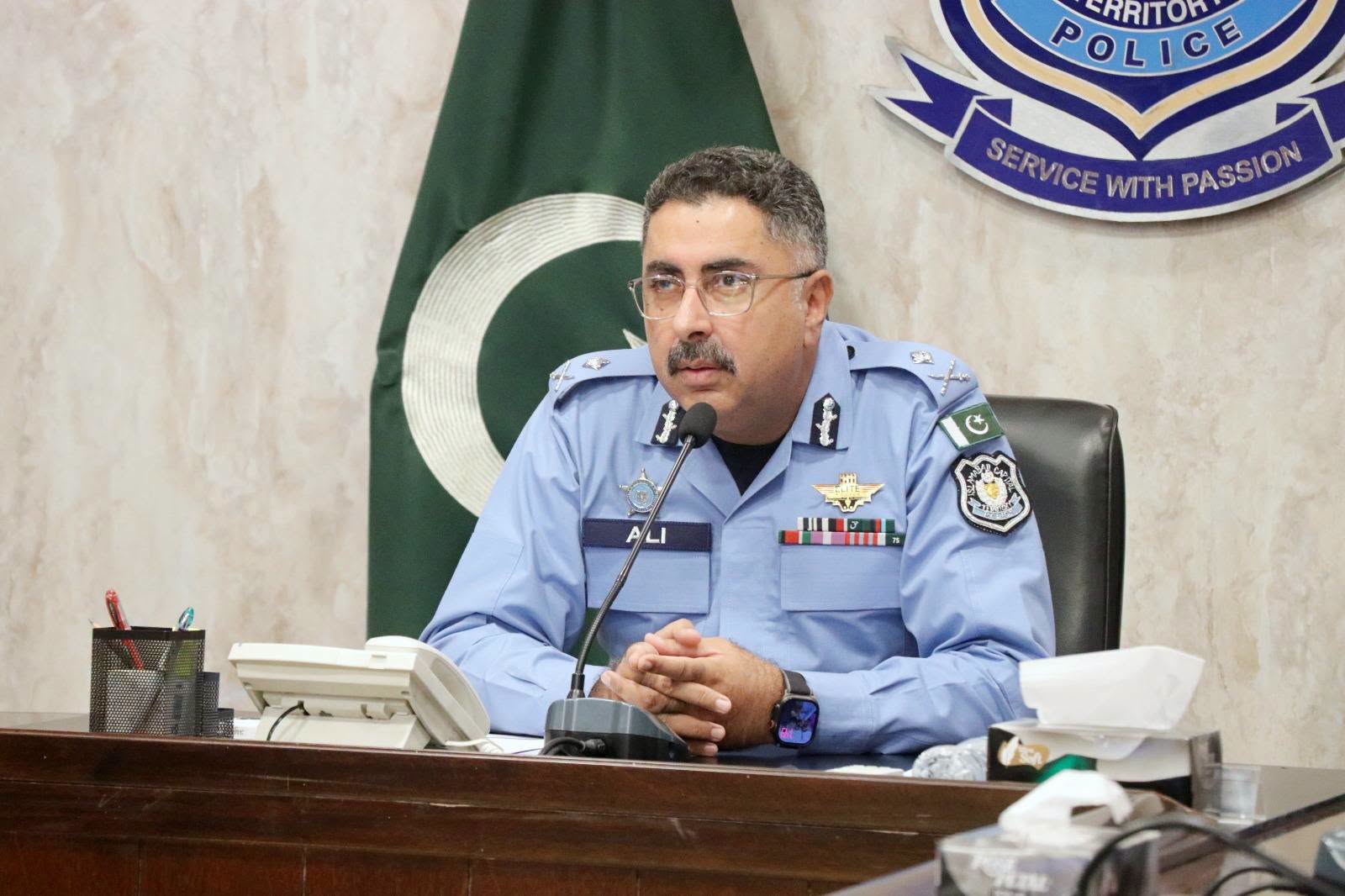 IGP Islamabad Syed Ali Nasir Rizvi Chairs Senior Officers’ Meeting; Reviews Departmental, Administrative and Operational Matters