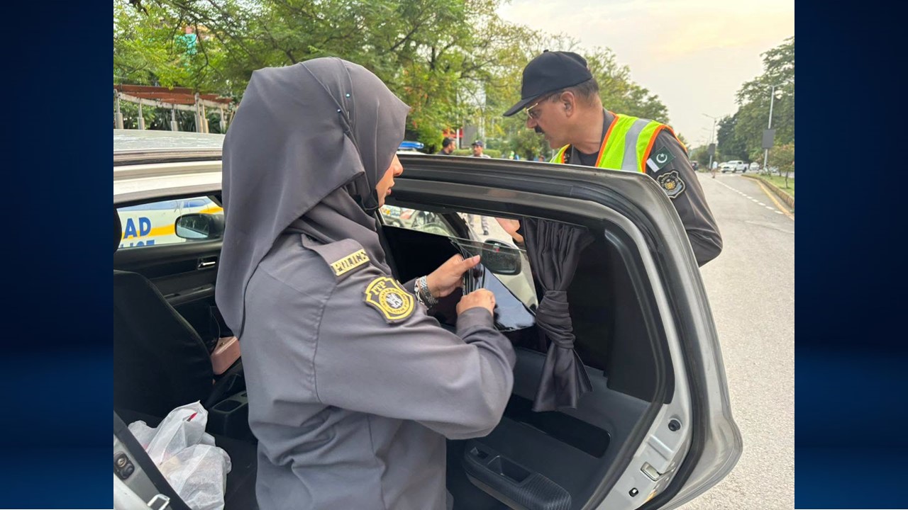 ITP Intensifies Crackdown on Vehicles with Tinted Windows