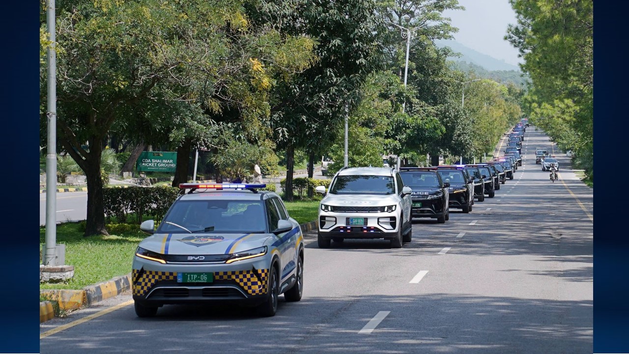 Islamabad Police Moves towards Modern and Environment-Friendly Policing, New Electric Vehicles Added to Fleet