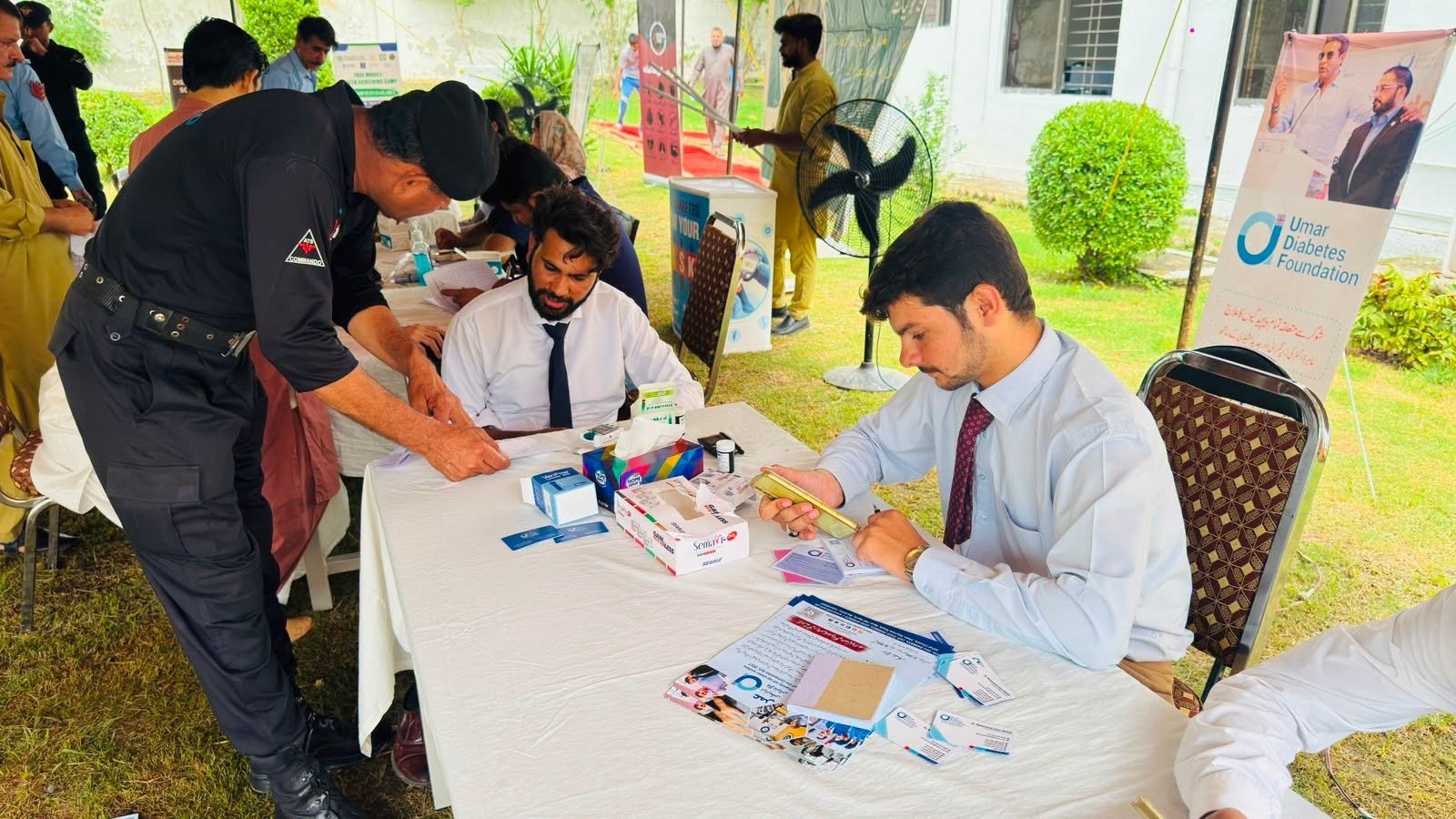 Free Medical Camp Provides Comprehensive Health Screening for Islamabad Police officials
