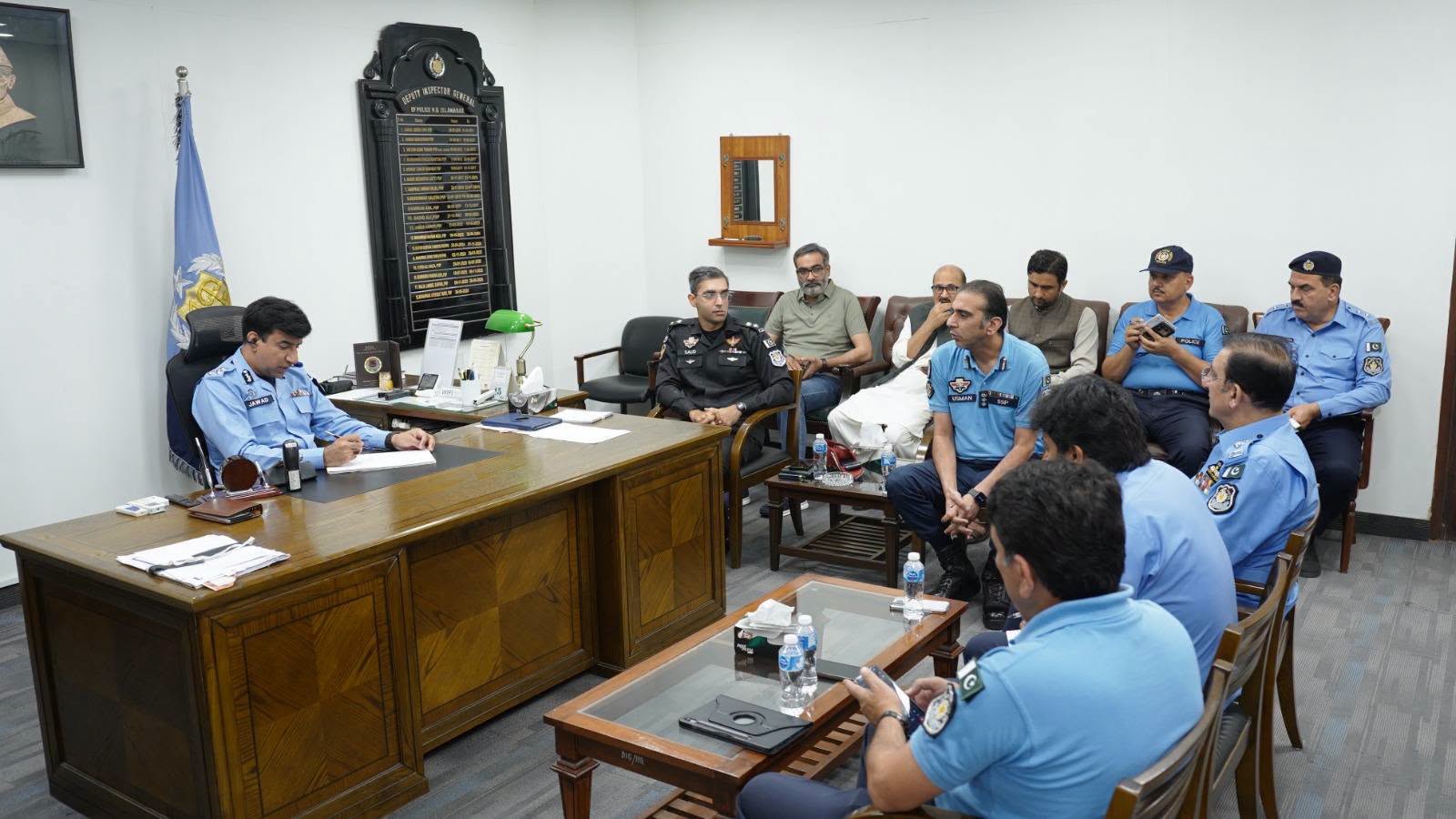 DIG Headquarters Reviews Policing, Administrative Affairs, and Performance of Various Departments