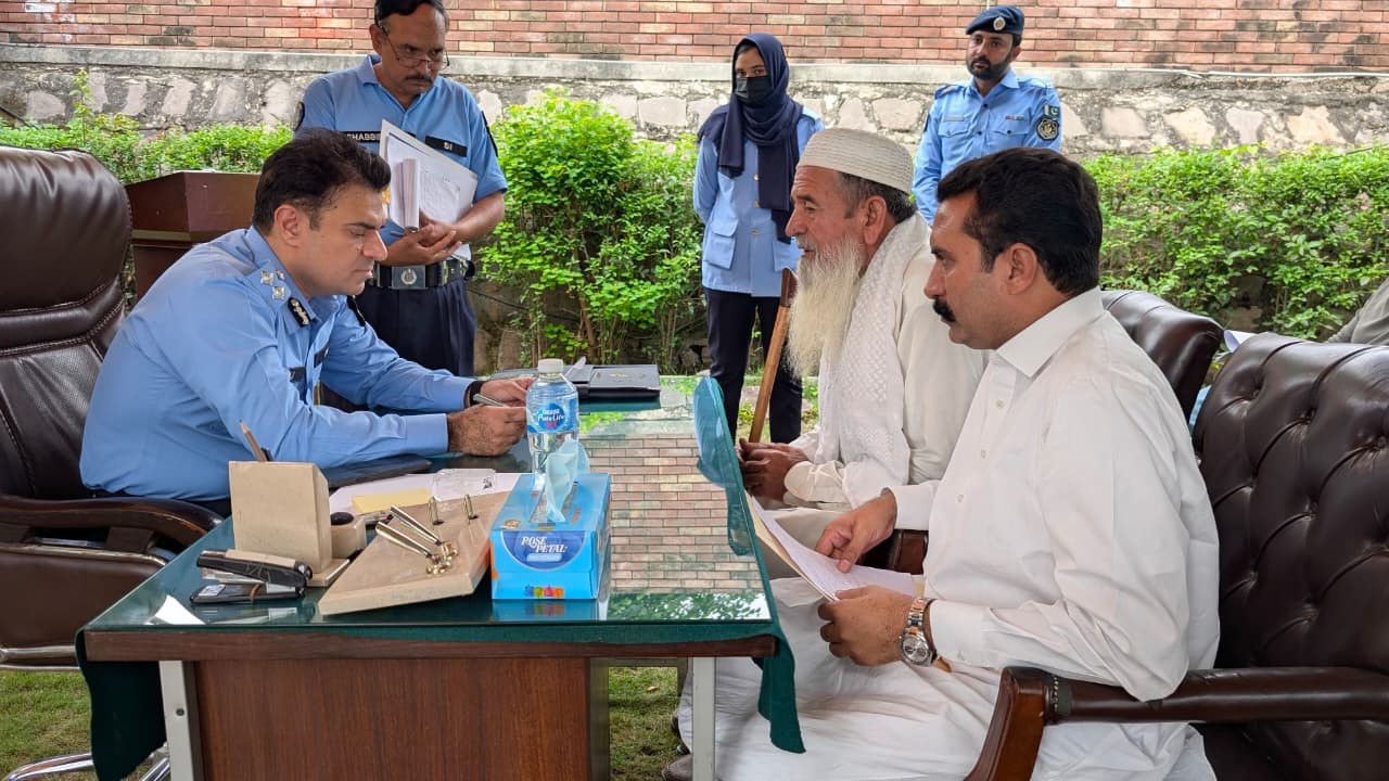 Islamabad Police Hold Open Courts to Ensure Prompt Resolution of Citizens’ Issues