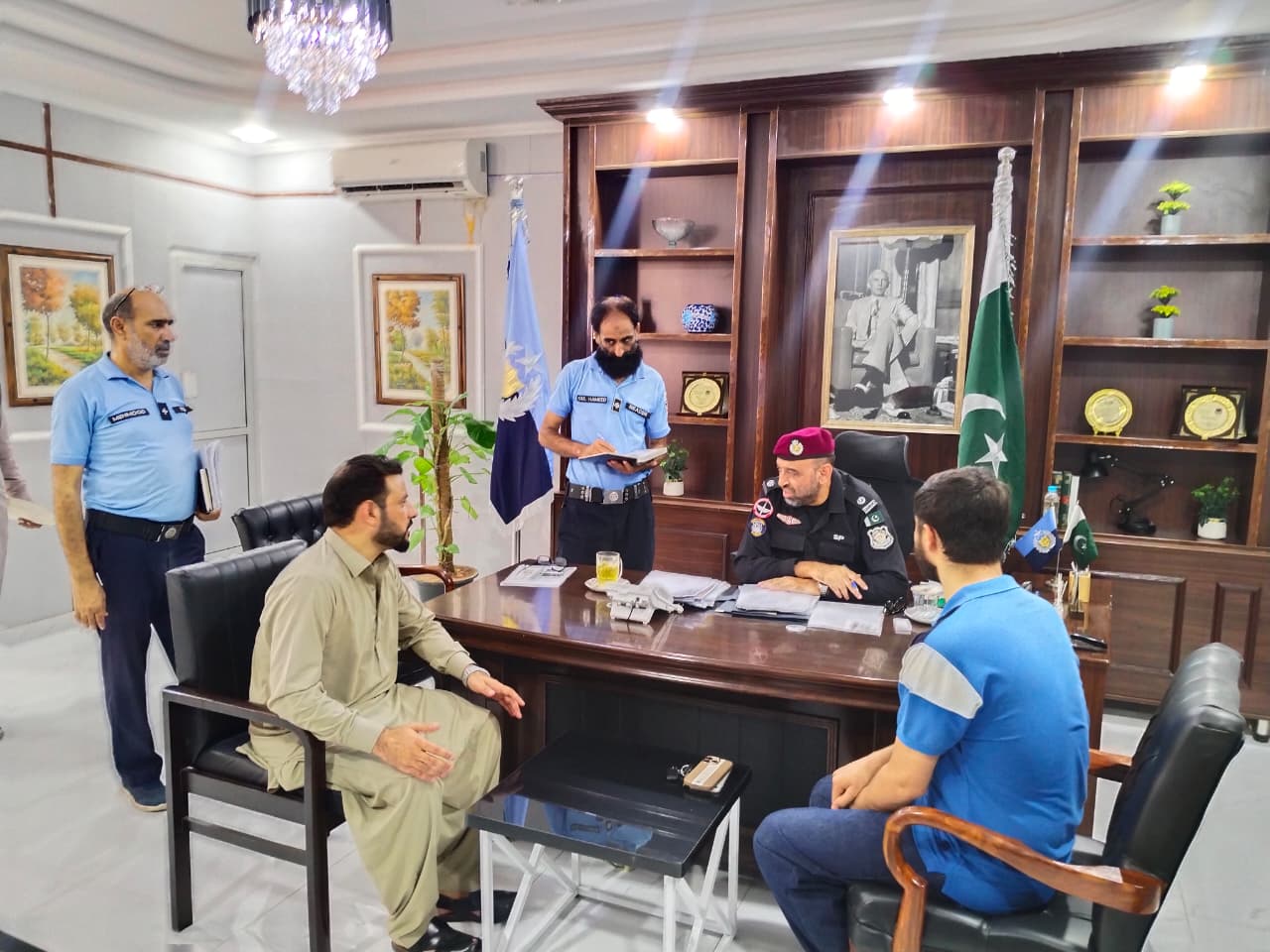 SP Saddar/Industrial Area Zones Holds Open Court to Address Public Grievances