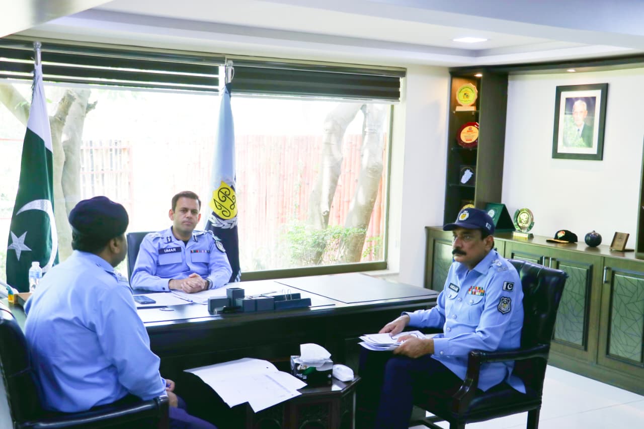 DIG Security Islamabad Rana Umar Farooq Chairs Key Meeting on Security of Chinese Nationals